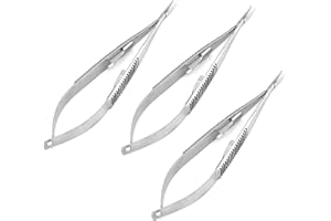 AAProTools 3 pcs castroviejo Needle Holder 5.5 inches Straight with Lock