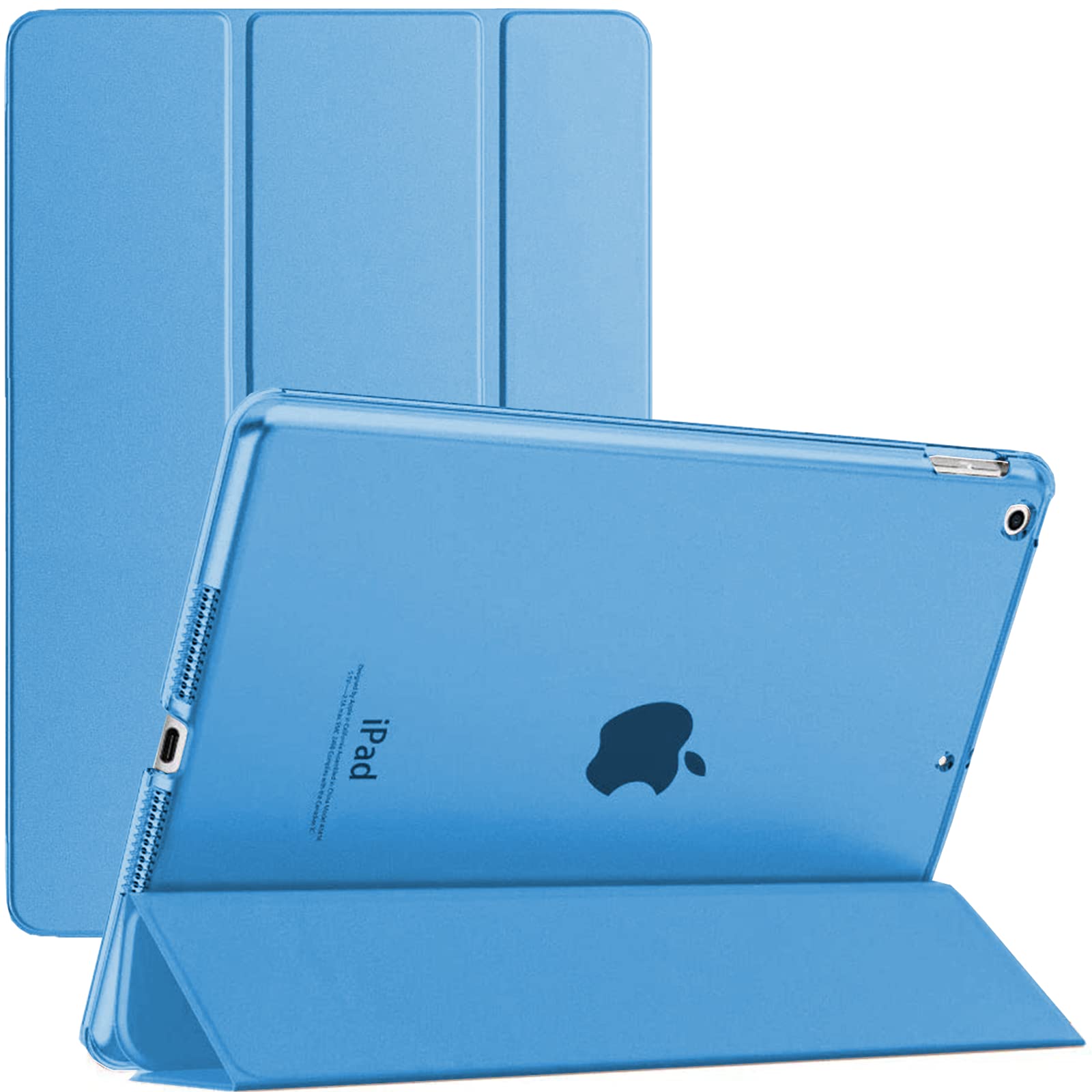 Case for iPad Mini 1/2/3 - Slim Fit Tri-Fold Stand Cover for Apple iPad Mini (Models: A1432, A1454, A1455, A1489, A1490, A1491, A1599, A1600) (Turquoise)