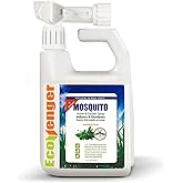 EcoVenger by EcoRaider Mosquito Control Triple-Action Hose-end Spray 32 oz, Kills Aphids, Gnats, Ticks, Kills All Stages + Larvae Control + Lasting Repellency, Citrus Scent, Non-Toxic Child-&-Pet-Safe