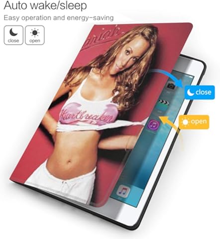 Wehoiweh Mariah Ca-Rey - Carcasa antiarañazos fina y ligera con soporte ajustable, función de reposo/desactivación automática, protección trasera para iPad Air3 10.5 iPad Air3 10.5 talla única