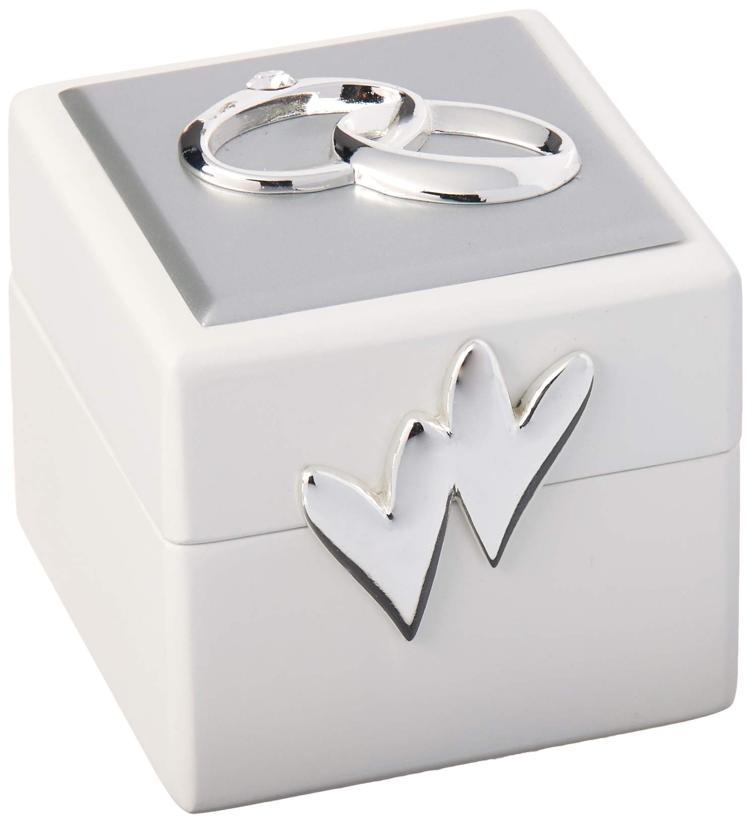 silver ring box