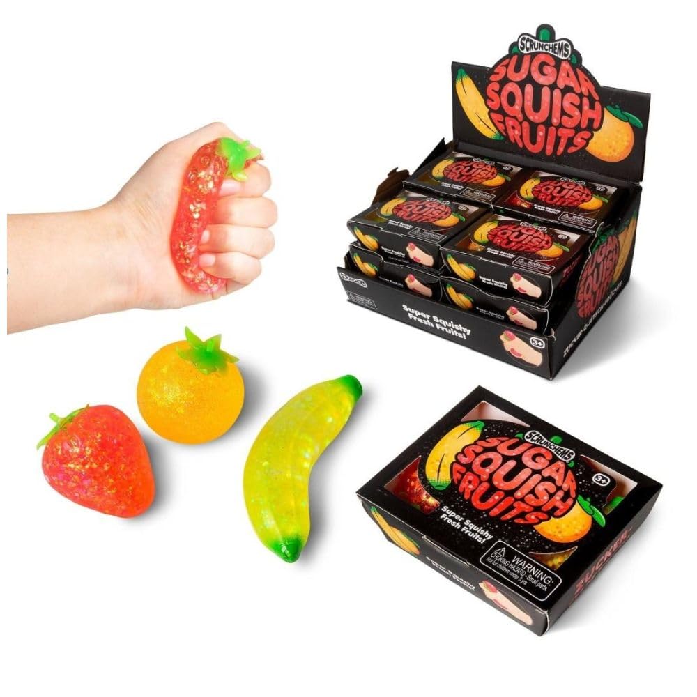 SCRUNCHEMS SUGAR SQUISH FRUITS