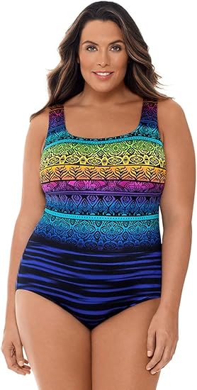 plus size long torso one piece swimsuits