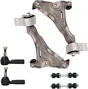 Amazon Com Detroit Axle 6pc Front Lower Control Arms And Sway Bars And Outer Tie Rods Kit For 2006 2007 2008 2009 2010 2011 Buick Lucerne Cadillac Dts Not For Limo Or Hearse Automotive