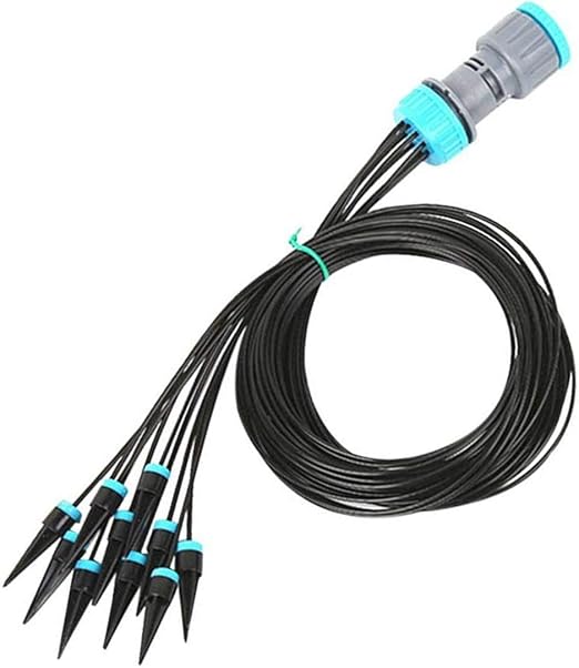 mSure Kit de riego por Goteo automático, 10 Cabezales de riego ...