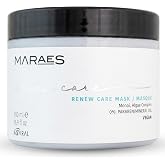 Kaaral Maraes Renew Care Mask - Vegan Deep Conditioner with Monoi - 500ml | For Damaged, Weak, Dull &amp; Dry Hair - Moisturizing &amp; Conditioning with Nourishing Minerals - Softening Formula