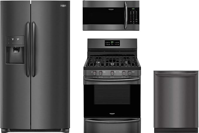 Amazon.com: Frigidaire – Juego de cocina de acero inoxidable ...