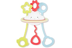 Skip Hop Baby Sensory Toy Pull & Play Silver Lining Cloud Age 6m+