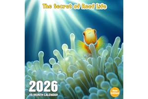The Secret of Reef Life 2026 Calendar: Underwater ecosystems revealed through vibrant imagery