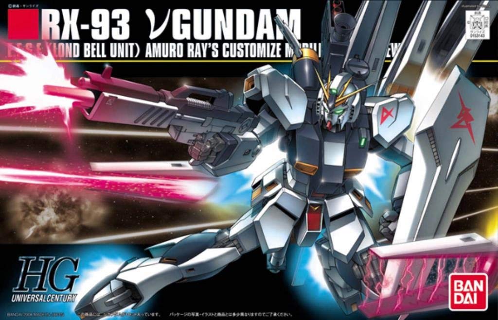 BANDAI Hobby #86 RX-93 Nu Gundam HGUC Action Figure