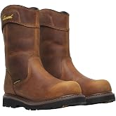 Thorogood Jobsite Series &ndash; 11&Prime; Waterproof Composite Safety Toe Boots for Men, Industrial-and-Construction-Boots, Slip-Resistant Sole
