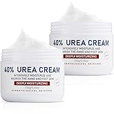 OUKEYA Urea Cream 40 Percent,Foot & Hand Cream for Dry Cracked,Urea Lotion for Feet Maximum Strength(2 Packs)