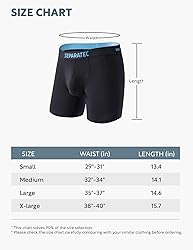 Separatec Men's Underwear Breathable Rayon Made