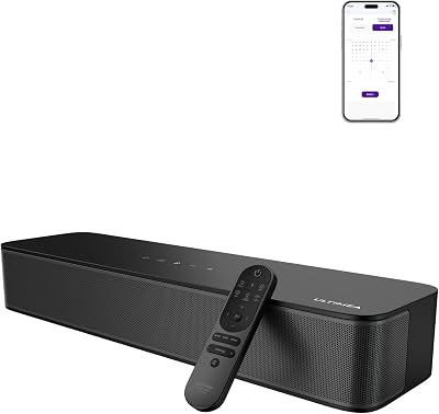 ULTIMEA Poseidon M20 Pro 2.1ch Soundbar Built-in Subwoofer BassMX BT 5.4