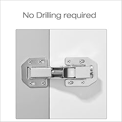 Lancher 4-Pack Hinge Easy Installation Hinges Full