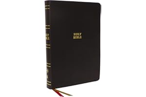 NKJV Holy Bible, Super Giant Print Reference Bible, Brown Bonded Leather, 43,000 Cross References, Red Letter, Thumb Indexed, Comfort Print: New King James Version