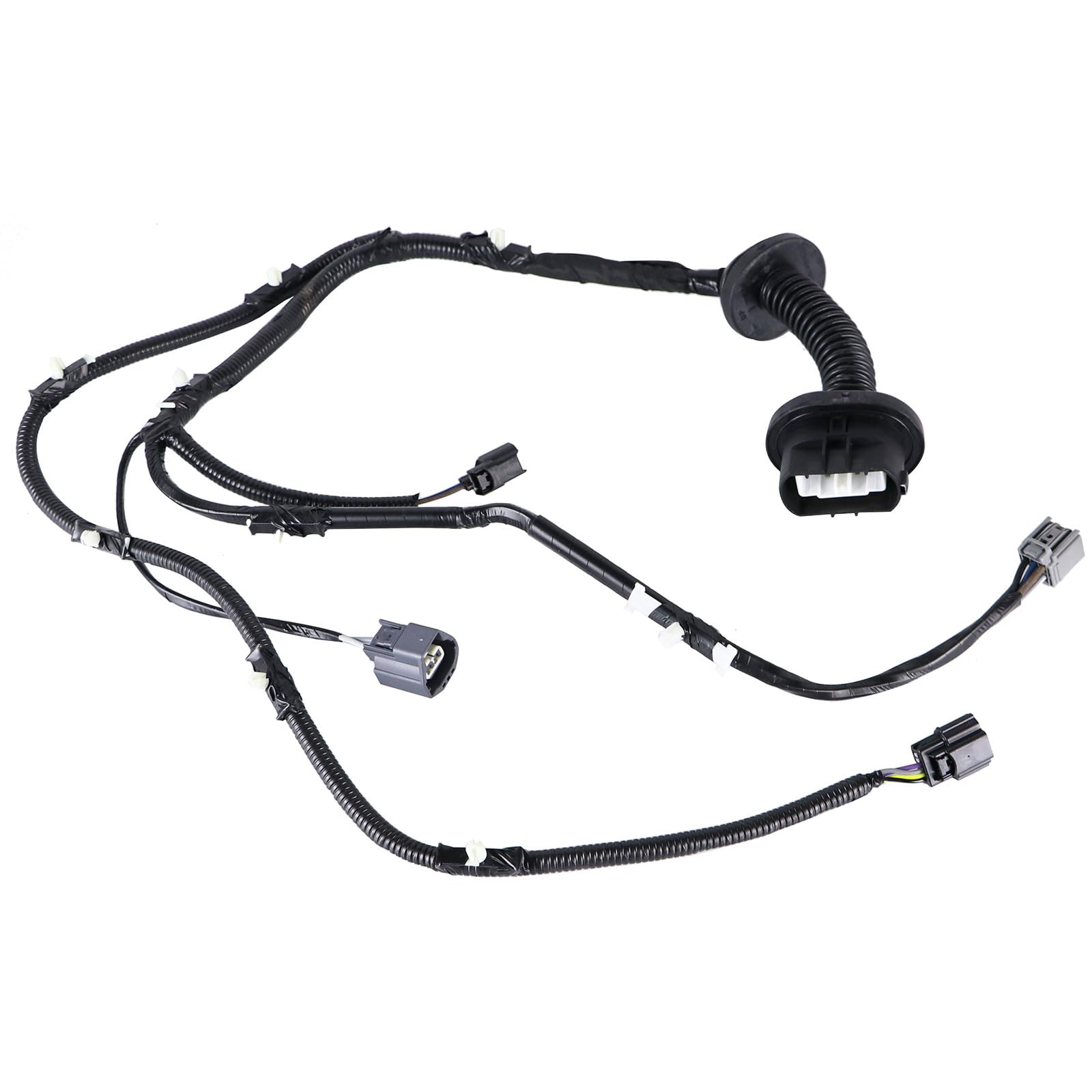 Photo 1 of Rear Door Jumper Wiring Harness Compatible with Ford F150 Crew Cab 2009-2014 Driver Side LH Door Jumper Wire Assembly Replace 9L3Z-14631-CAA