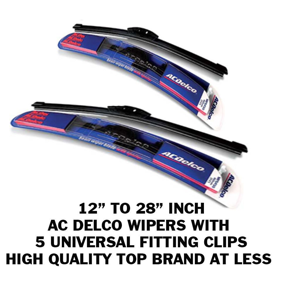 Wheels N Bits 24" 18" INCH AC DELCO UNIVERSAL AERO FLAT FLOPPY WIPER