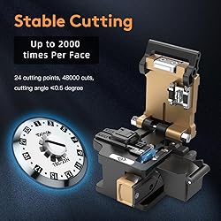 FC-30 High-Precision Fiber Optic Cleaver, 48,000