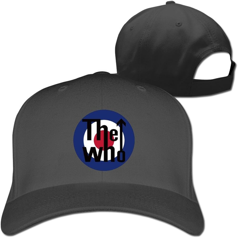 Rock Band The Who Classicl Logo Music Cool Baseball Hat at Amazon Men’s