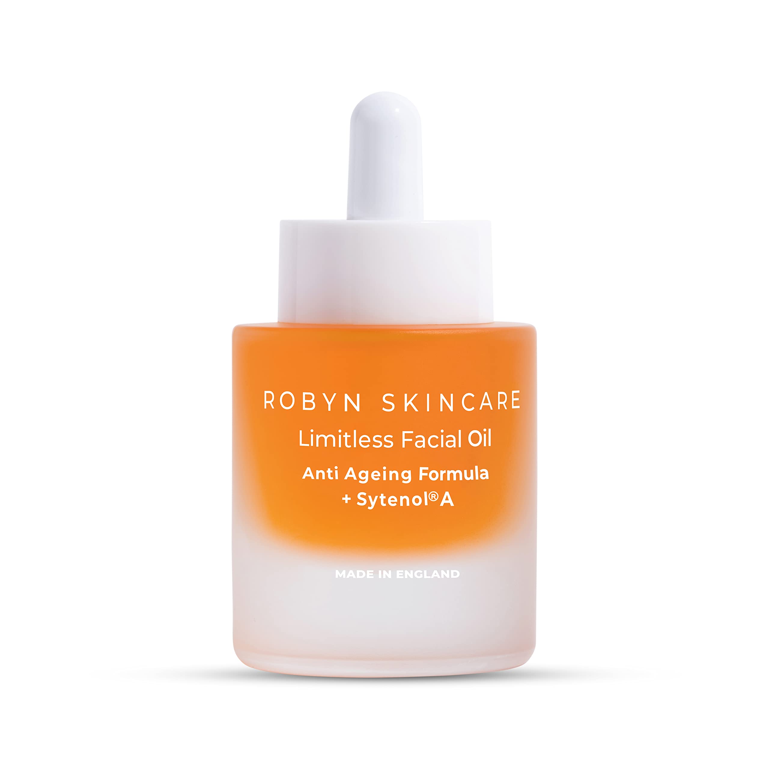 Robyn Skincare Limitless Bio Retinol Face Oil - Naturally Firm Skin, Reduce Wrinkles, Brighten the Complexion, Reduce Dark Circles - Anti Ageing, Zero Side-Effects, All Skin Types, Men & Women - 30ml