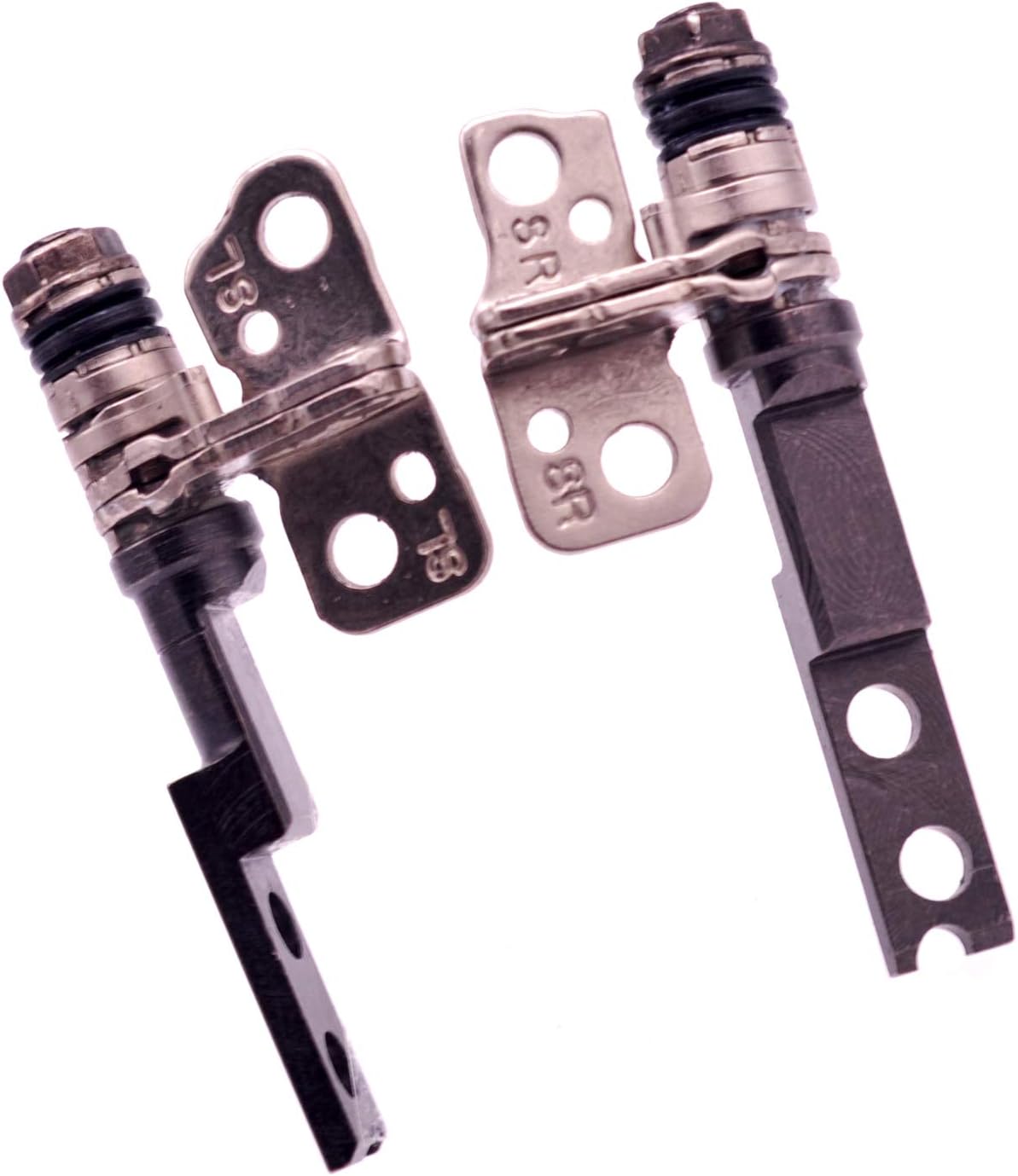Deal4GO R+L LCD Hinge Axis Screen Hinges Replacement for Dell XPS 13 9343 9350 9360 Latitude 7404 P54G AAZ00 ZAZ80