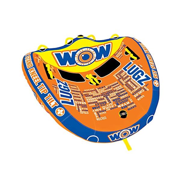 WOW-Sports-WOW-World-of-Watersports-13-1040-Lugz-2-Towable-3-Tow-Points-Steerable-1-or-2-Person
