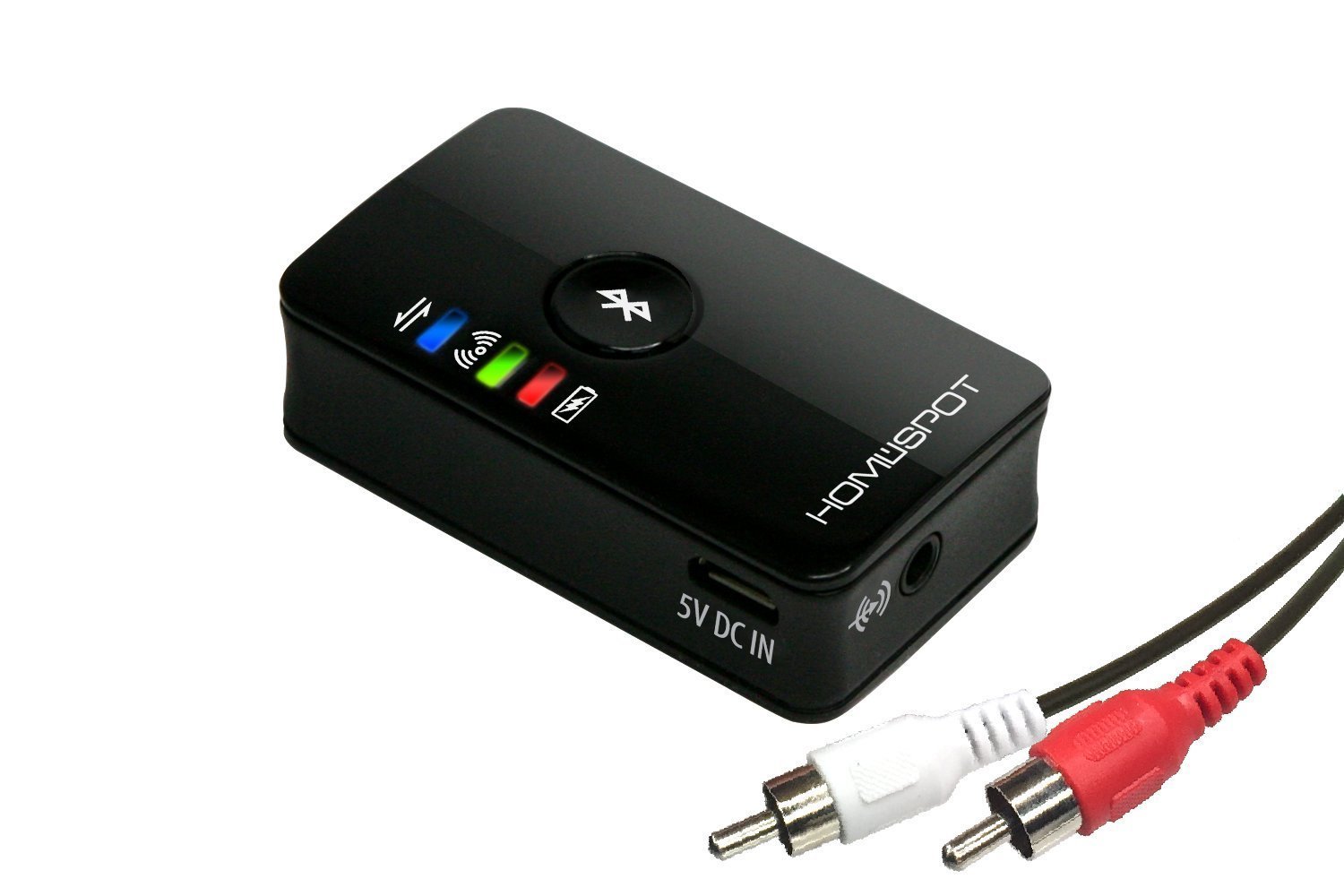 HomeSpot Bluetooth Transmitter Wireless Portable Splitter Works with 3