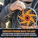 Pocket Disc Flying Disc - Crocheted Foldable Frisbee Toy Perfect for Both Kids and Adults - Supports Guatemalan Fair Trade - Hypnotic, Sport