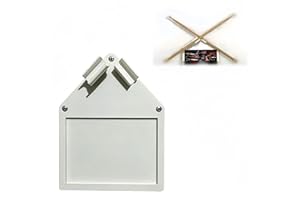 Wexlomic Drumstick Wall Mount - Stylish Display Holder for Drummers,Drumstick Display Holder for Pair of Drumsticks and Postc