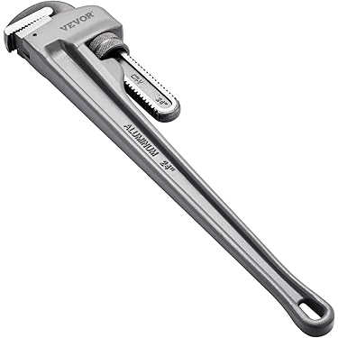 Hilka 20900024 24-inch Pro Craft Heavy Duty Pipe Wrench, Silver, 24 - View #5