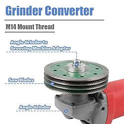 Mesee Angle Grinder to Grooving Machine