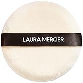 Laura Mercier Velour Puff, Perfect for Translucent Loose Setting Powder, Use to Set Makeup, Designed for Expert Application, 100% Cotton