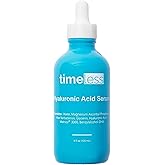Timeless Skin Care Hyaluronic Acid - Hydrating Face Serum for Personal Care - Fragrance-Free Hyaluronic Acid Serum with Vitamin C & Matrixyl 3000-4 oz