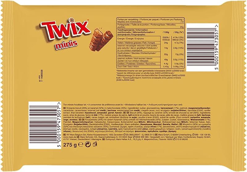 Minis Pack x10, 227g