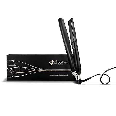 ghd Black Platinum Styler mit Tri-ZoneTechnologie Glätteisen Haarglätter
