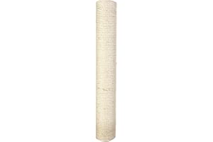 Trixie Replacement Sisal Post for Scratching Posts, Cat Trees and Cat Towers, 3.5 in x 23.6 in (9 x 60 cm)