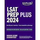 LSAT Prep Plus 2024: Strategies for Every Section + Real LSAT Questions + Online (Kaplan Test Prep)