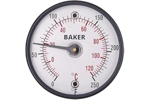 Baker Instruments 312FC Magnetic Surface Thermometer, 0 to 250°F (-20 to 120°C)