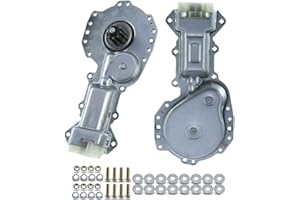 YHTAUTO Set of 2 Front Driver and Passenger Side Power Window Motor for GMC Safari Chevrolet Astro Camaro Pontiac Firebird (9-Tooth)