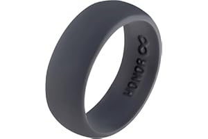 Honor Eternity Ring Men's Silicone Ring Wedding Band