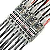 HOBBYMATE BLHeli-15A-ESC-Speed-Controller for 180-210-250 Racing-RC-Quadcopter Multicopter-TARGETHOBBY ( Pack of 4 )