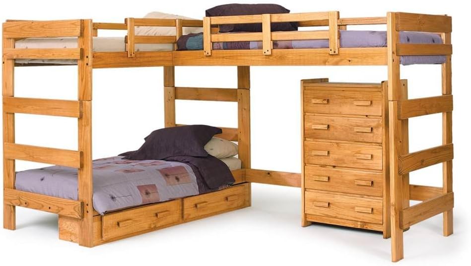 l shaped loft bed