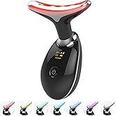 Fastaid 7-in-1 Deplux Skin Care Tool, Face Neck Massager for Skin Care Routine at Home, Glossy Black