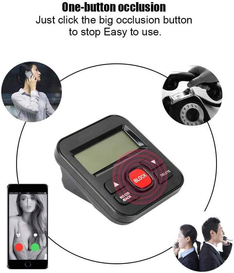 Vbestlife Call Blocker, Intelligent Call Number Blocker Box Anti-Harassment Blacklist Box Phone Anti-Harassment Filter for at&ampT/Comcast/Wiley/Phi: Electronics