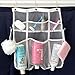 Evelots Mesh Shower Caddy-6 Pocket-Hook for Brush-Hole for Bottle-Dry Fast
