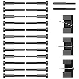 Gyykzz 24Pack Black PVD Technology Invisible Cable