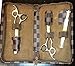 New Olivia Garden Silk Cut Collection Hair Cutting Shears Scissors Set SK-C02