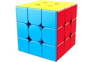 Bokefenuo Moyu Meilong Speed Cube 3x3 Stickerless MoFang Jiaoshi Meilong Puzzle 3x3x3 Toys for Kids Magic Cube