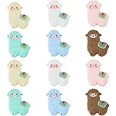 WEWAYSMILE 12 Pcs Animal Silicone Beads Cute Focal Beads DIY Silicone Bulk Bead Used for DIY to Make Various Handicrafts, Beaded Pen, Beaded Phone Straps, Bag Pendants Etc(Alpaca)